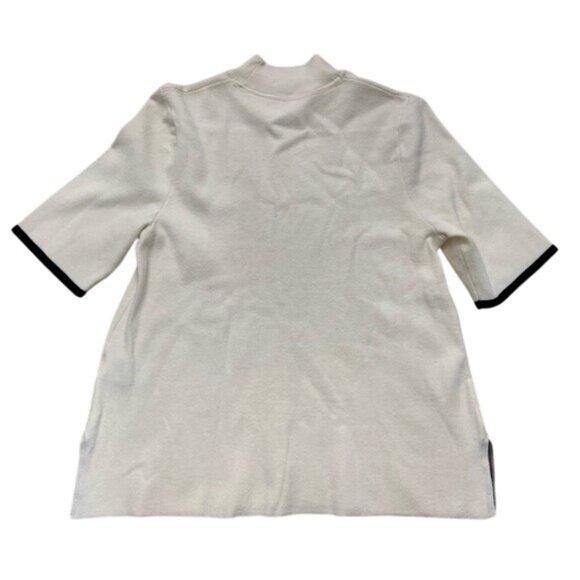 Anthropologie Knit Shirt in Ivory - Picture 2 of 4